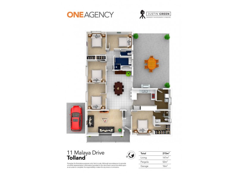 11 MALAYA DRIVE, Tolland NSW 2650 Floorplan