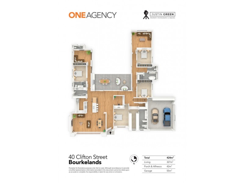 40 CLIFTON STREET, Bourkelands NSW 2650 Floorplan