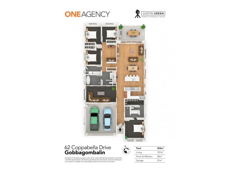 62 COPPABELLA DRIVE, Gobbagombalin NSW 2650 Floorplan
