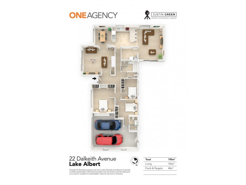 22 DALKEITH AVENUE, Lake Albert NSW 2650 Floorplan