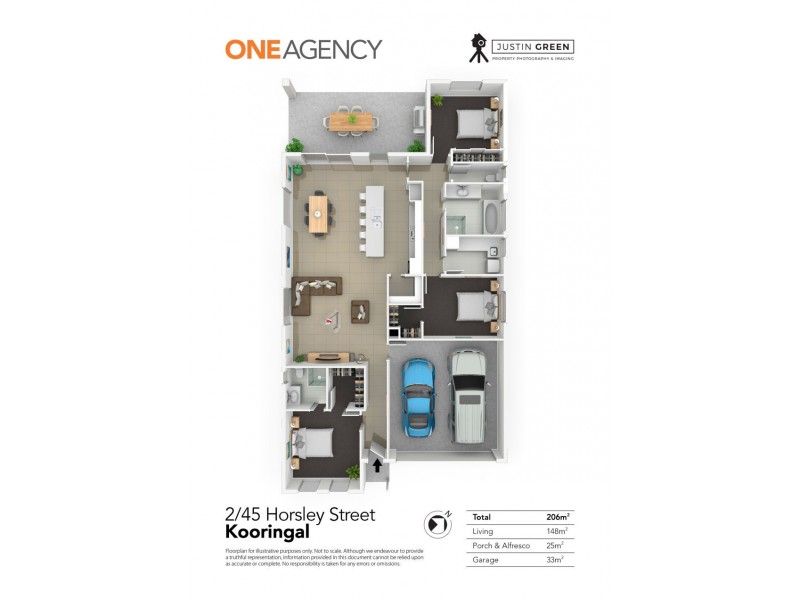 2/45 HORSLEY STREET, Kooringal NSW 2650 Floorplan