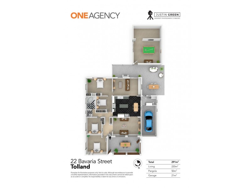 22 BAVARIA STREET, Tolland NSW 2650 Floorplan