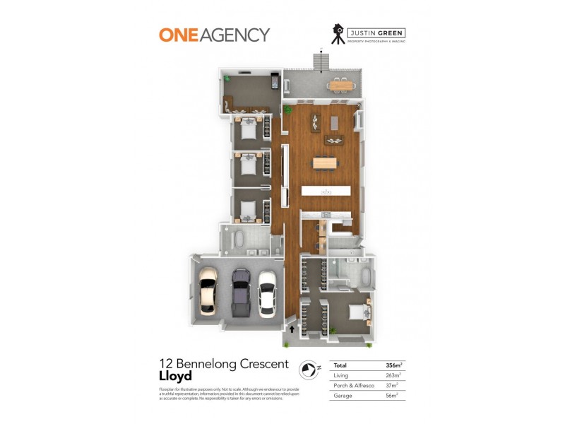 12 BENNELONG CRESCENT, Lloyd NSW 2650 Floorplan