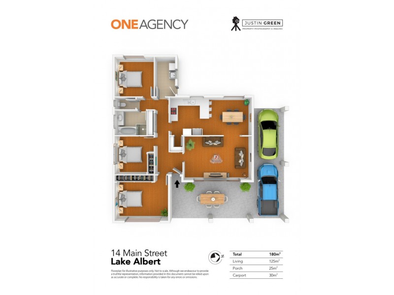14 MAIN STREET, Lake Albert NSW 2650 Floorplan