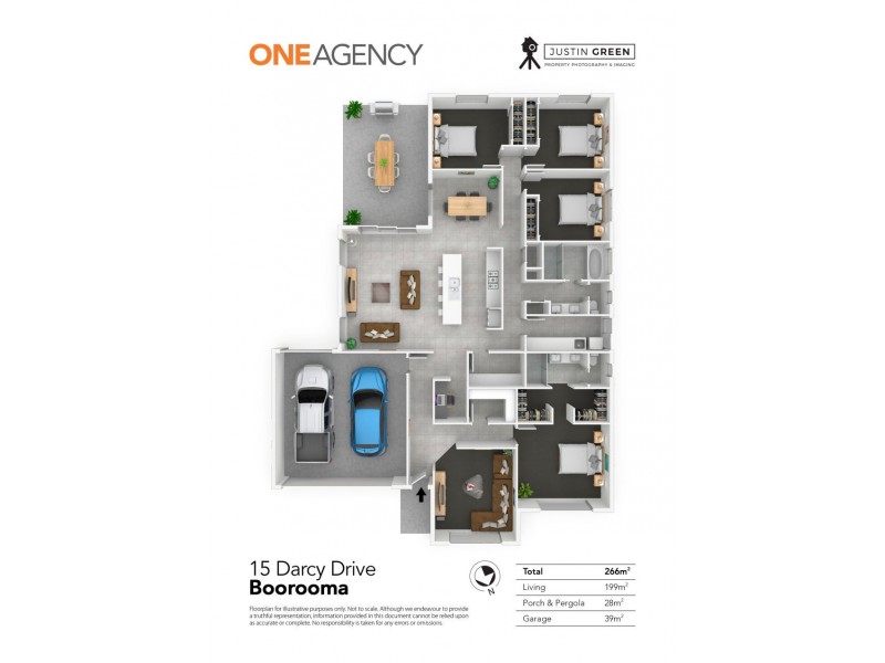 15 DARCY DRIVE, Boorooma NSW 2650 Floorplan