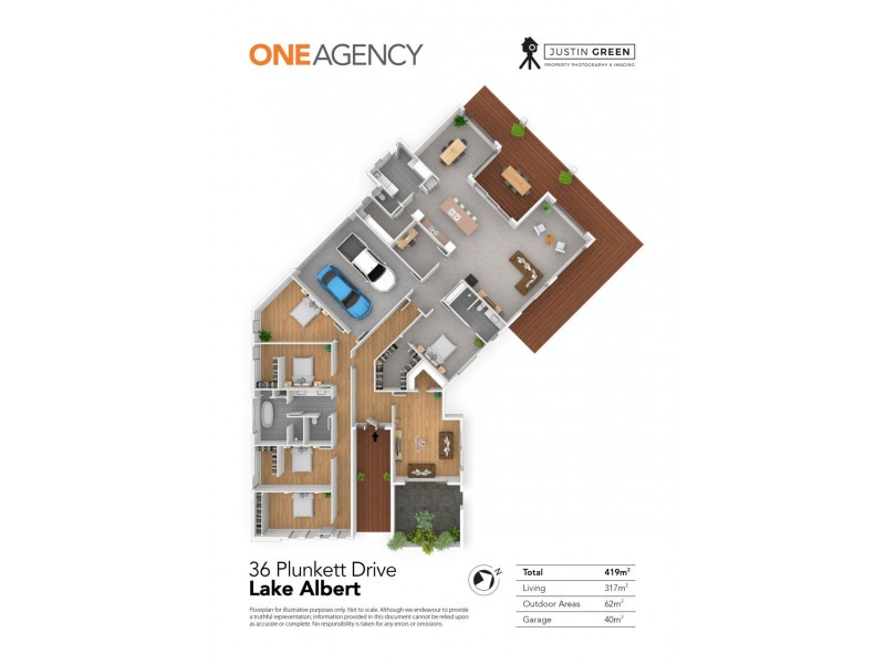 36 PLUNKETT DRIVE, Lake Albert NSW 2650 Floorplan