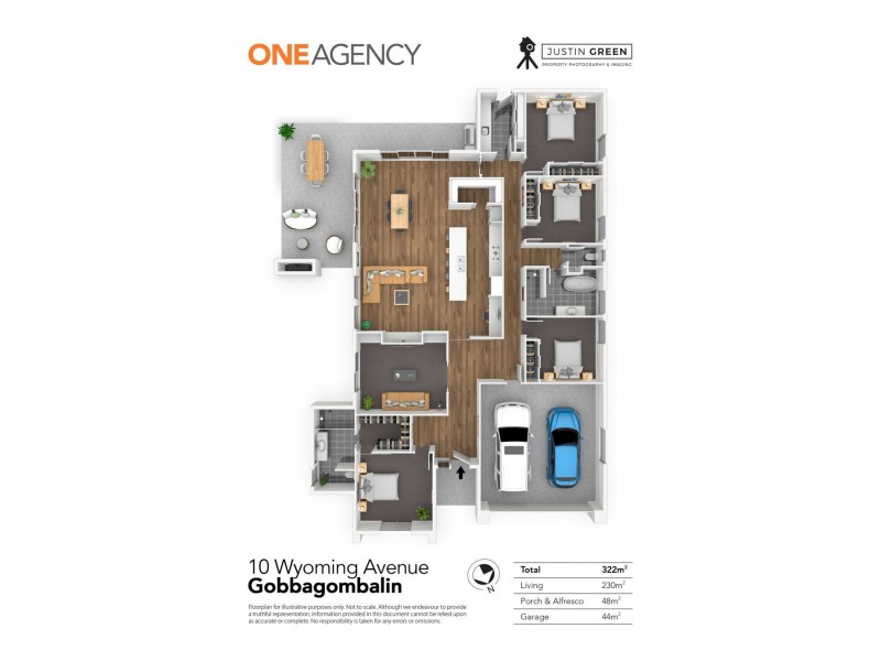 10 WYOMING AVENUE, Gobbagombalin NSW 2650 Floorplan