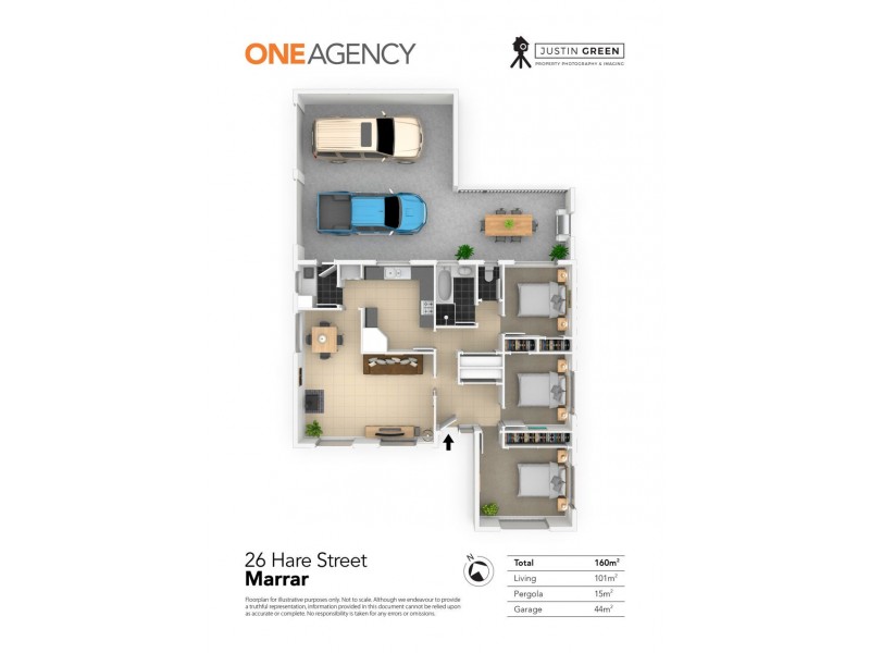26 HARE STREET, Marrar NSW 2652 Floorplan