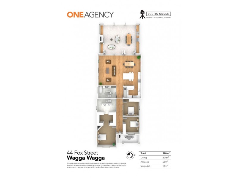 44 FOX STREET, Wagga Wagga NSW 2650 Floorplan