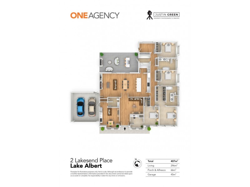 2 LAKESEND PLACE, Lake Albert NSW 2650 Floorplan