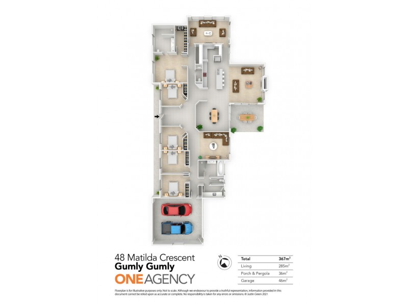 48 MATILDA CRESCENT, Gumly Gumly NSW 2652 Floorplan