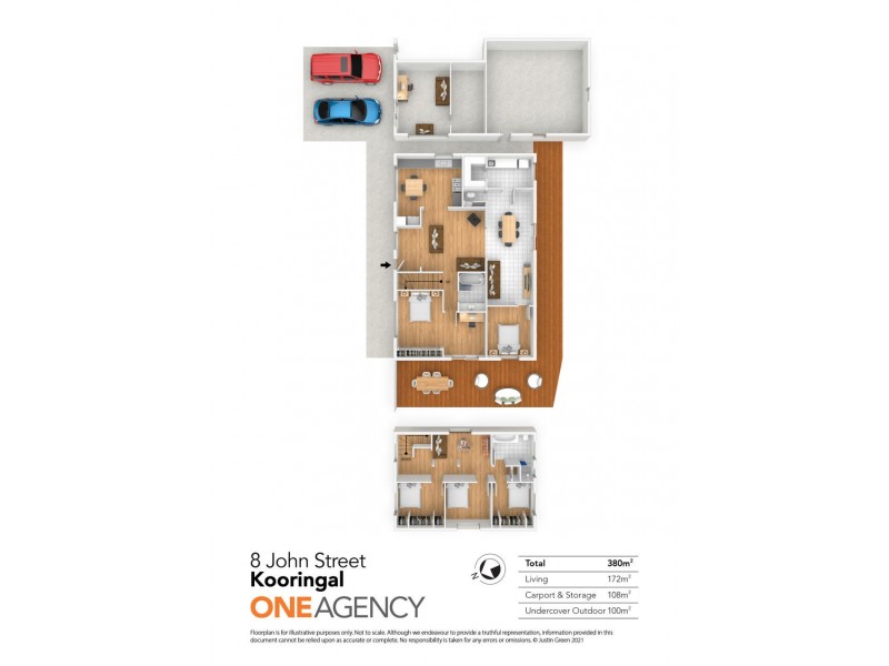 8 JOHN STREET, Kooringal NSW 2650 Floorplan