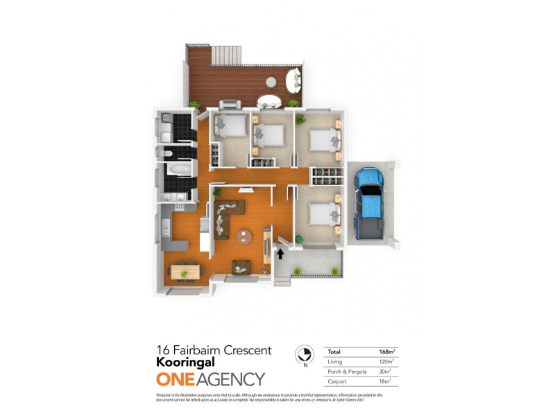 16 FAIRBAIRN CRESCENT, Kooringal NSW 2650 Floorplan