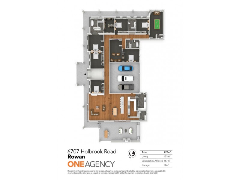 6707 HOLBROOK ROAD, Rowan NSW 2650 Floorplan