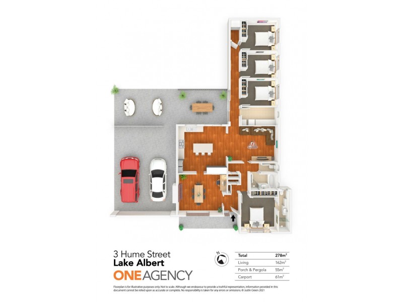 3 HUME STREET, Lake Albert NSW 2650 Floorplan