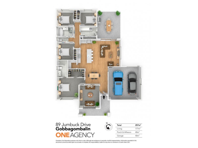 89 JUMBUCK DRIVE, Gobbagombalin NSW 2650 Floorplan