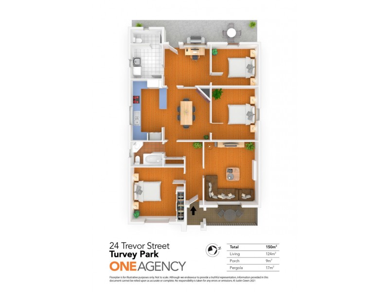 24 TREVOR STREET, Turvey Park NSW 2650 Floorplan