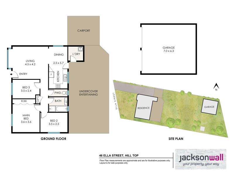 46 Ella Street, Hill Top NSW 2575 Floorplan