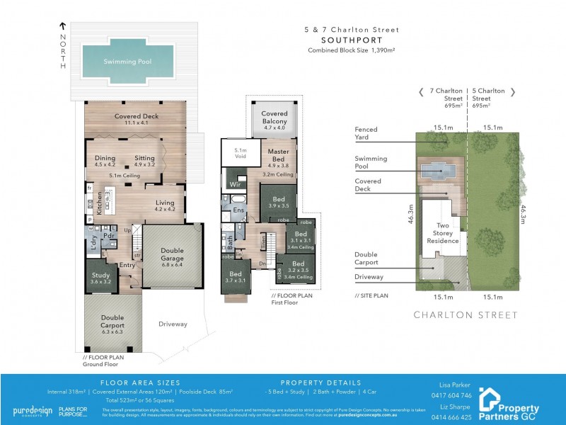 5 & 7 Charlton Street, Southport QLD 4215 Floorplan