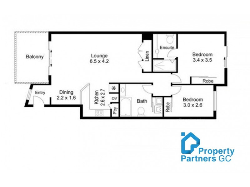26/6 Fifth Avenue, Burleigh Heads QLD 4220 Floorplan