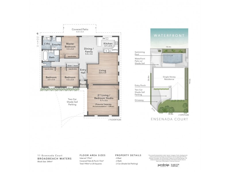 11 Ensenada Court, Broadbeach Waters QLD 4218 Floorplan