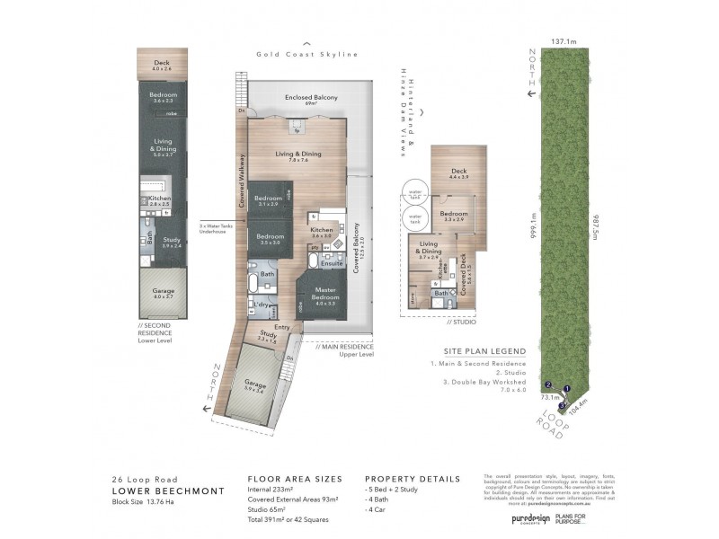 26 Loop Road, Lower Beechmont QLD 4211 Floorplan