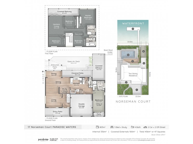 17 Norseman Court, Paradise Waters QLD 4217 Floorplan
