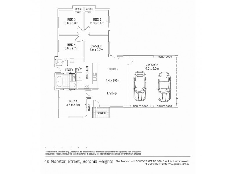 40 Moreton Street, Boronia Heights QLD 4124 Floorplan