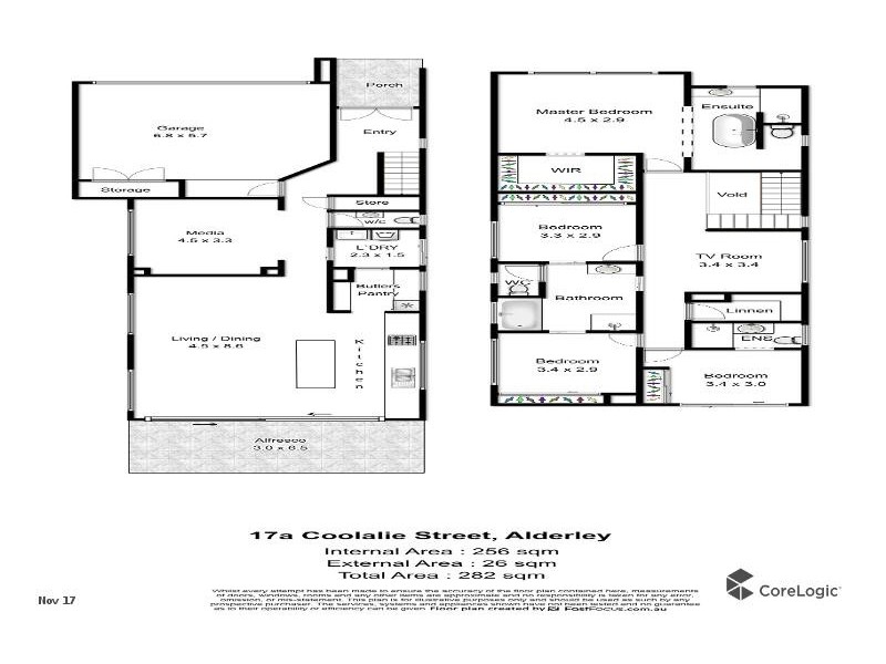 17a Coolalie Street, Alderley QLD 4051 Floorplan