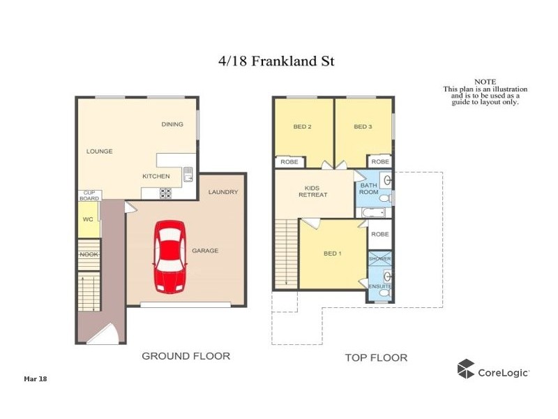 4/18-20 Frankland Ave, Waterford QLD 4133 Floorplan