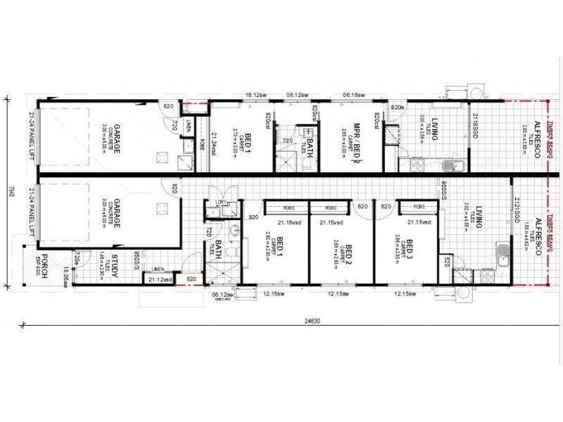 1/55 Hilary Street, Morayfield QLD 4506 Floorplan