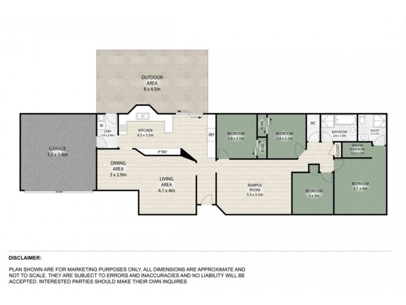 11 Bramble Close, Warner QLD 4500 Floorplan
