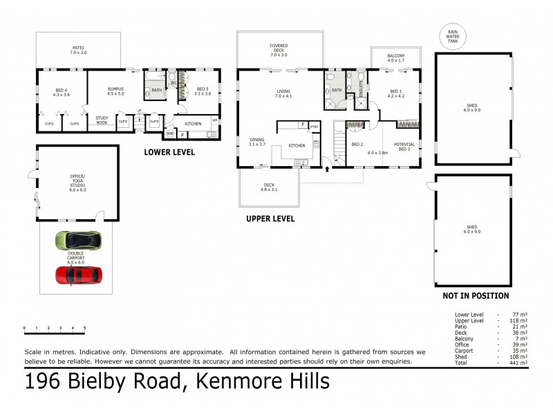 196 Bielby Road, Kenmore Hills QLD 4069 Floorplan