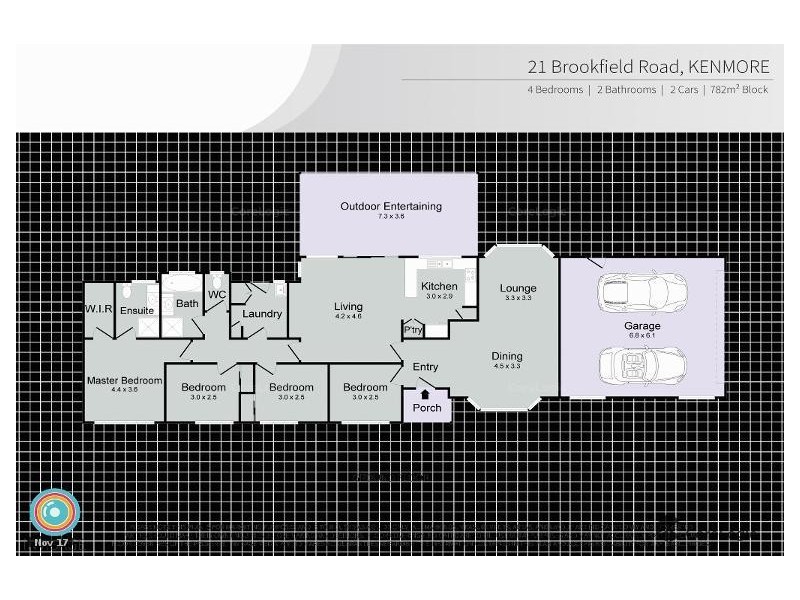 21 Brookfield Road, Kenmore QLD 4069 Floorplan