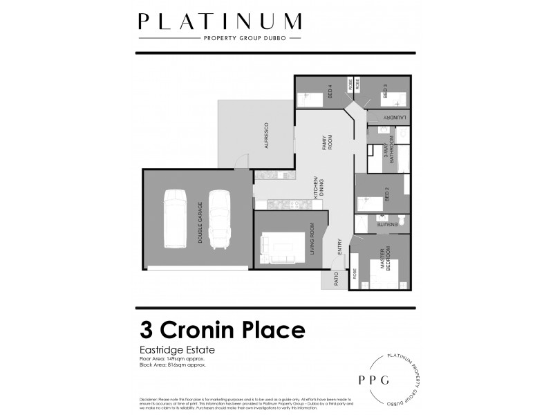 3 Cronin Place, Dubbo NSW 2830 Floorplan