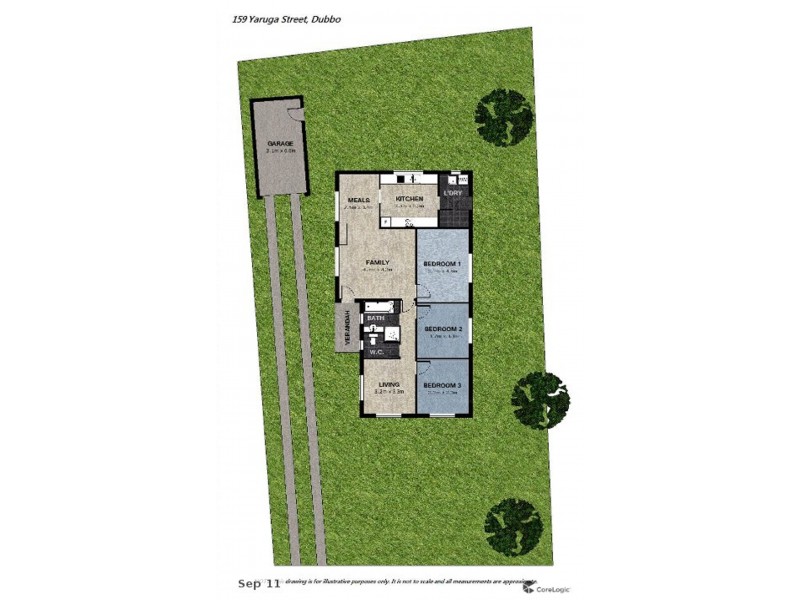 159 Yaruga Street, Dubbo NSW 2830 Floorplan