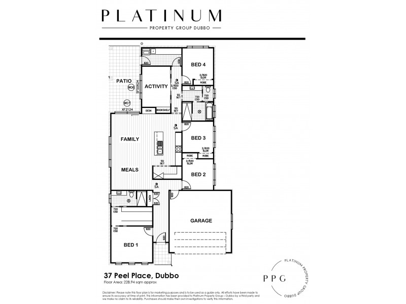 37 Peel Place, Dubbo NSW 2830 Floorplan