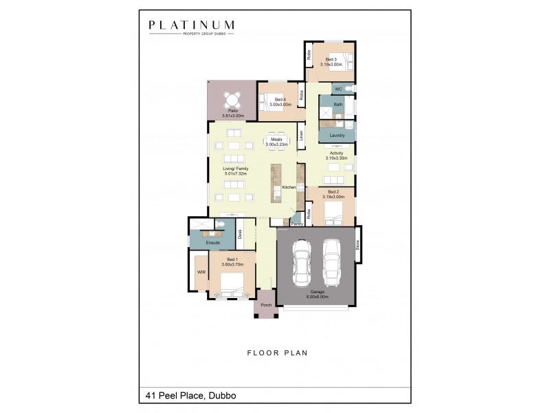 41 Peel Place, Dubbo NSW 2830 Floorplan