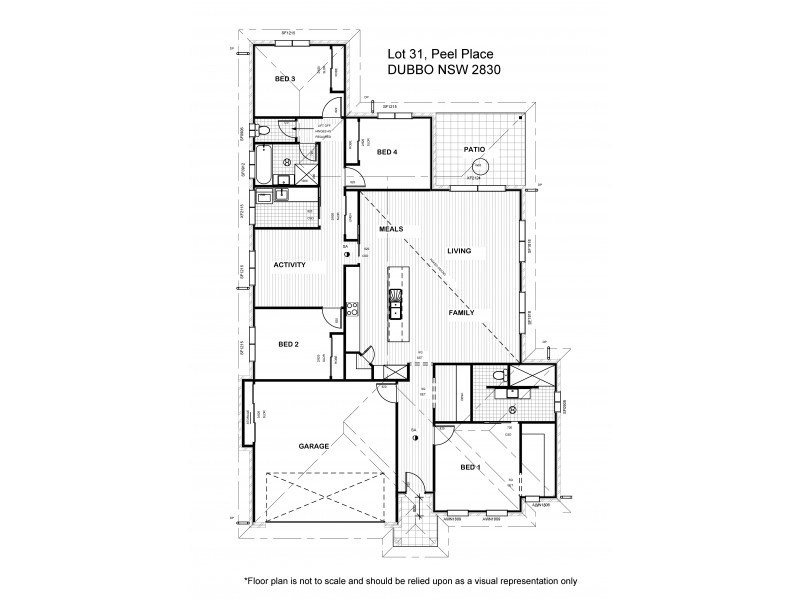 Lot 31 Peel Place, Dubbo NSW 2830 Floorplan