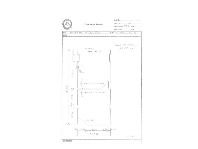 46/149 Wickham Terrace, Spring Hill QLD 4000 Floorplan