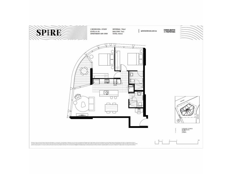 550 Queen Street, Brisbane City QLD 4000 Floorplan