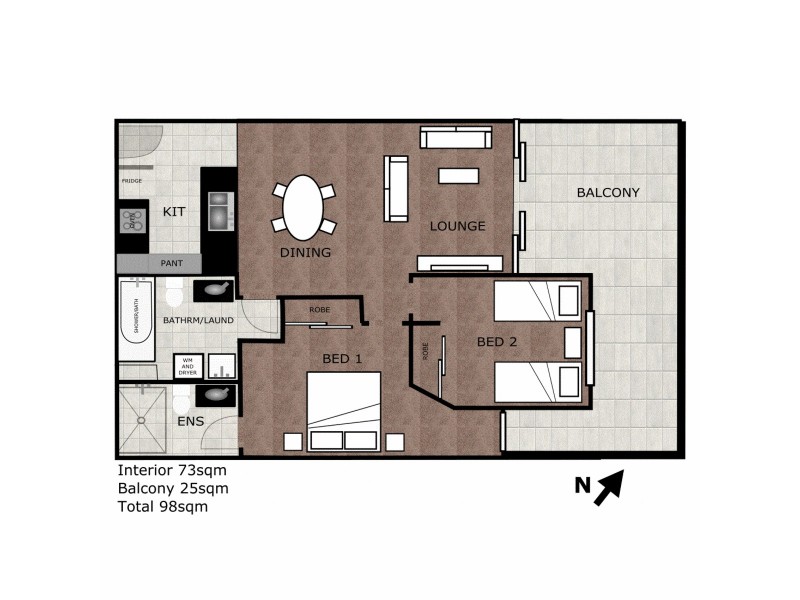 9-11 Manning Street, South Brisbane QLD 4101 Floorplan