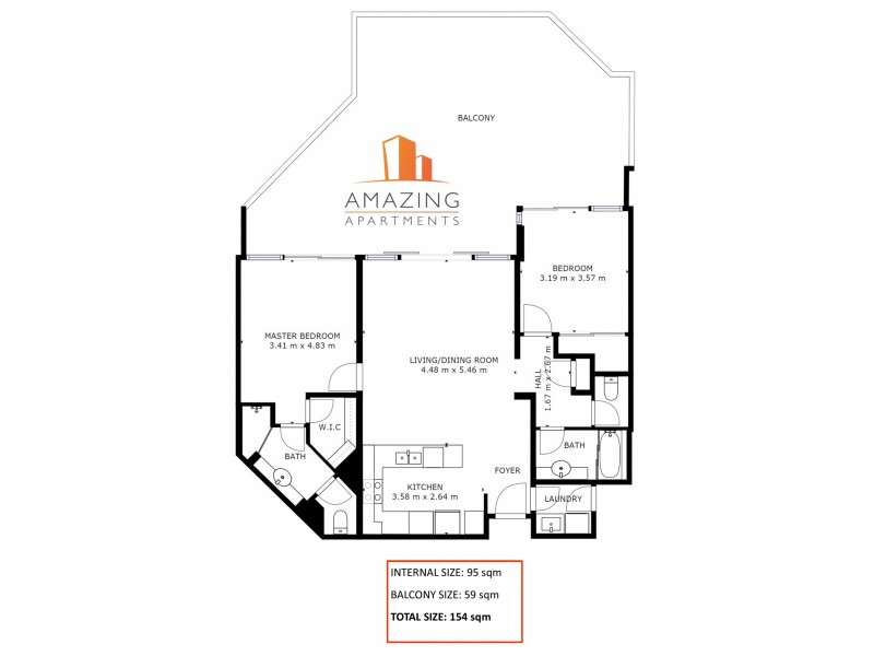 45 Deakin Street, Kangaroo Point QLD 4169 Floorplan