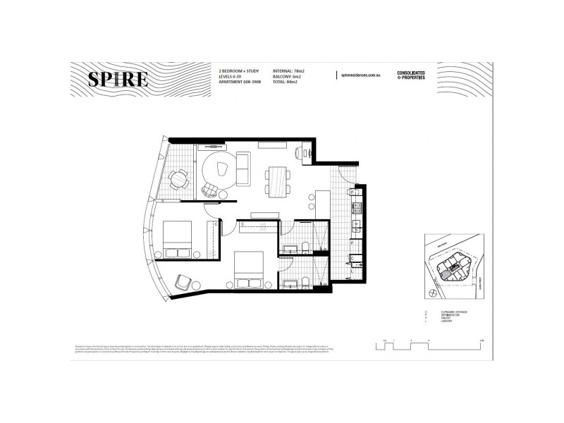 550 Queen Street, Brisbane City QLD 4000 Floorplan