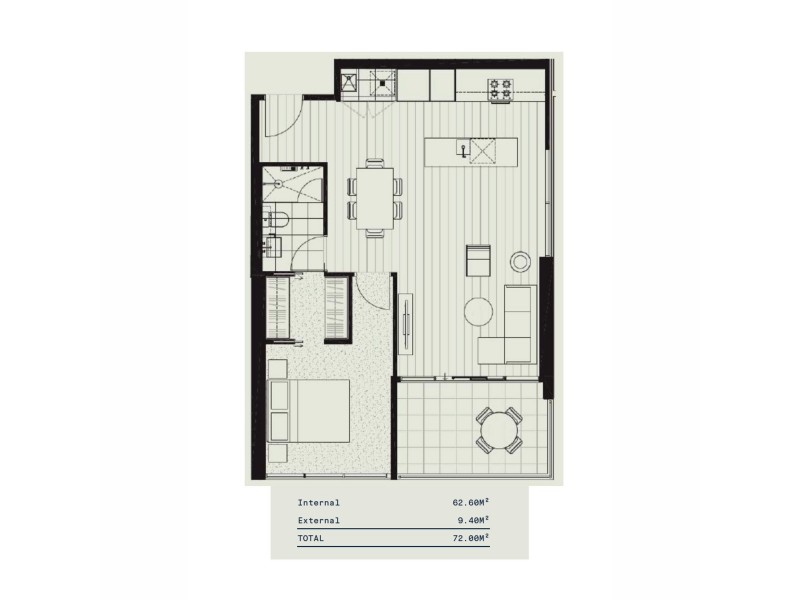2501/365 St Pauls Terrace, Fortitude Valley QLD 4006 Floorplan