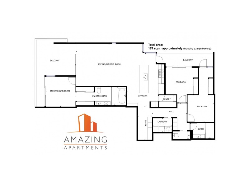 9 Edmondstone Street, South Brisbane QLD 4101 Floorplan