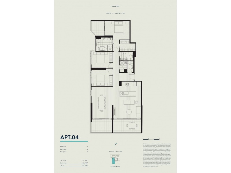 365 St Pauls Terrace, Fortitude Valley QLD 4006 Floorplan