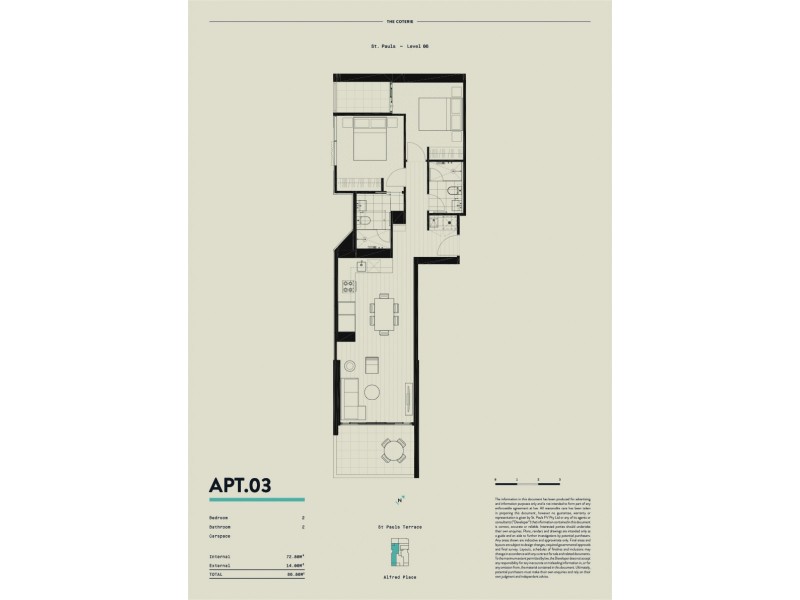 109 Alfred Street, Fortitude Valley QLD 4006 Floorplan