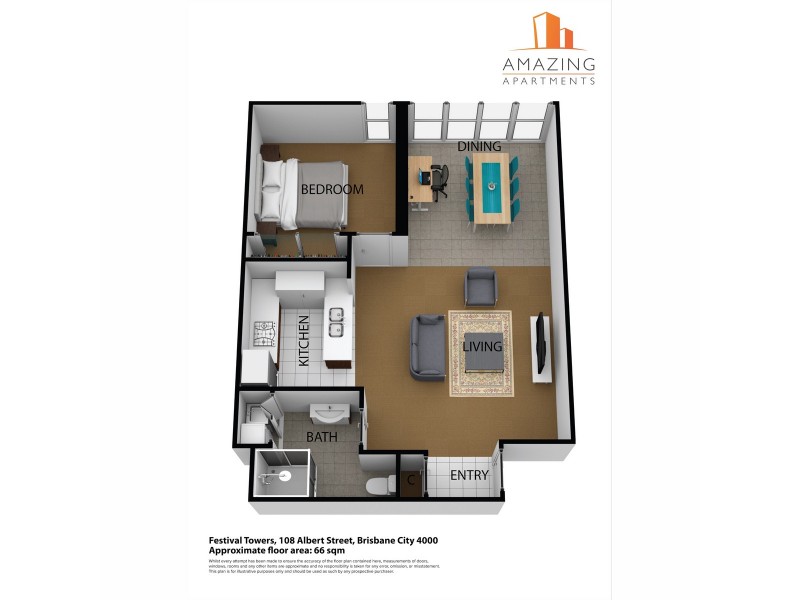 108 Albert Street, Brisbane City QLD 4000 Floorplan
