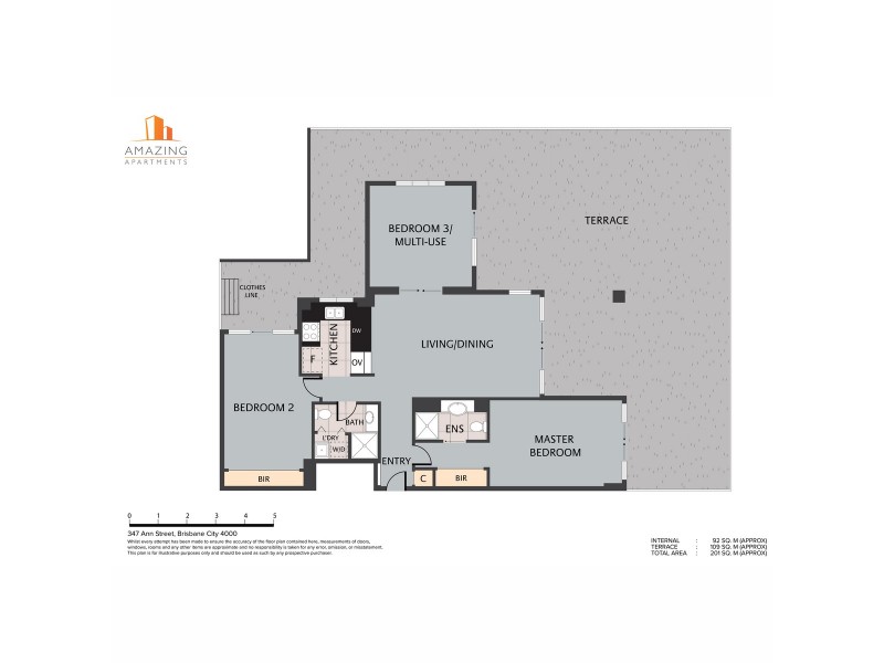 347 Ann Street, Brisbane City QLD 4000 Floorplan